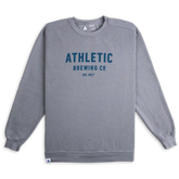 Athletic Brewing Co Crewneck Sweatshirt - Grey